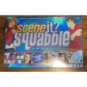 Scene It? - Squabble - DVD Trivia Game- NEW/SEALED